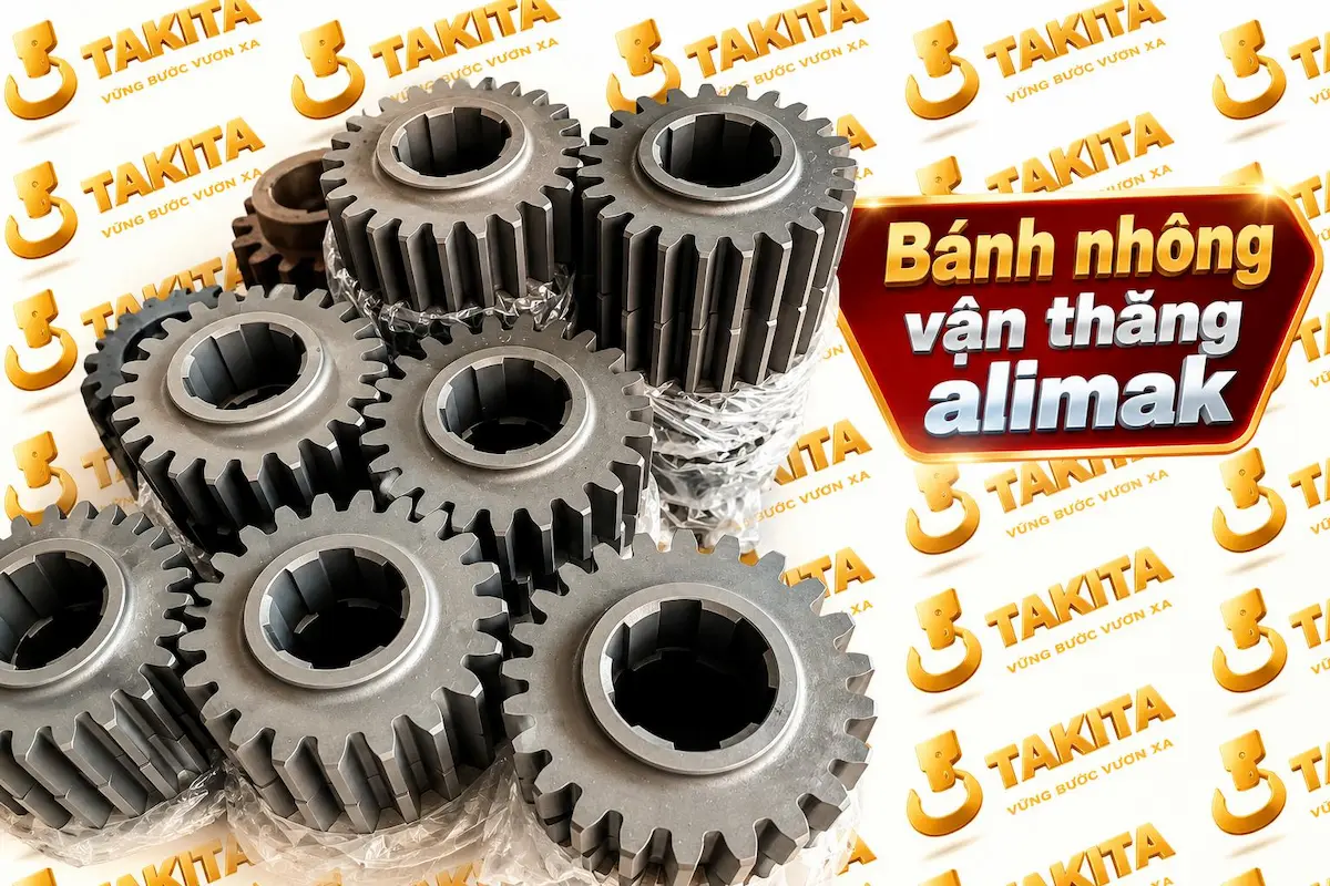 Bánh nhông vận thăng Alimak Sweden M5 Z23